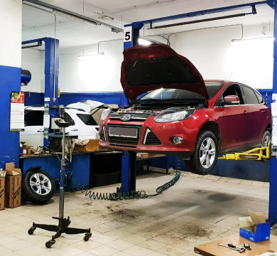 Ремонт Ford Fiesta 5 в Екатеринбурге